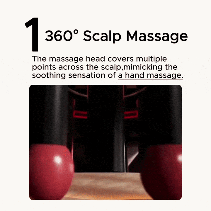 Electric Head Kneading Massage Comb Scalp Relax